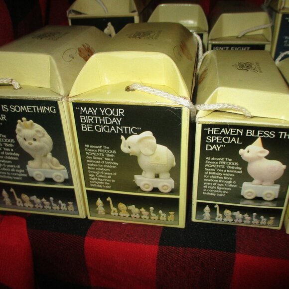 Precious moments Circus Animal birthday train  Birth - 10 - Picture 4 of 13